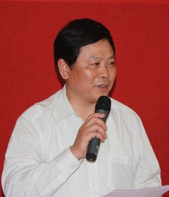 当选副会长,马鞍山市副市长王晓焱发言